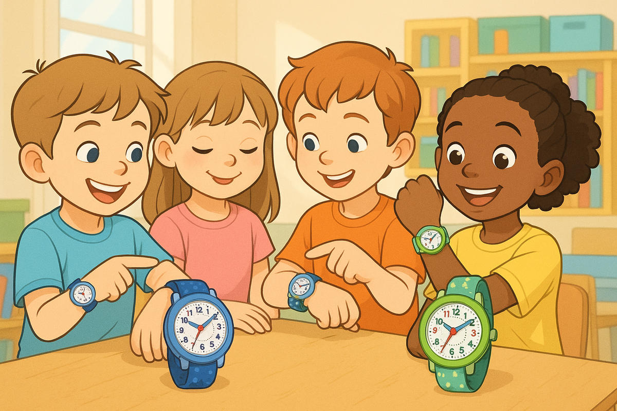 Top Watches for 6-Year-Olds Learning Time – Kiddus
