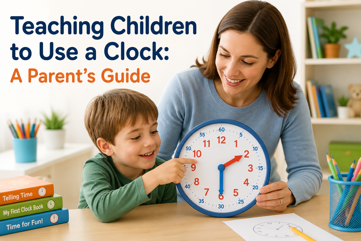 Teaching Children to Use a Clock: A Parent’s Guide – Kiddus