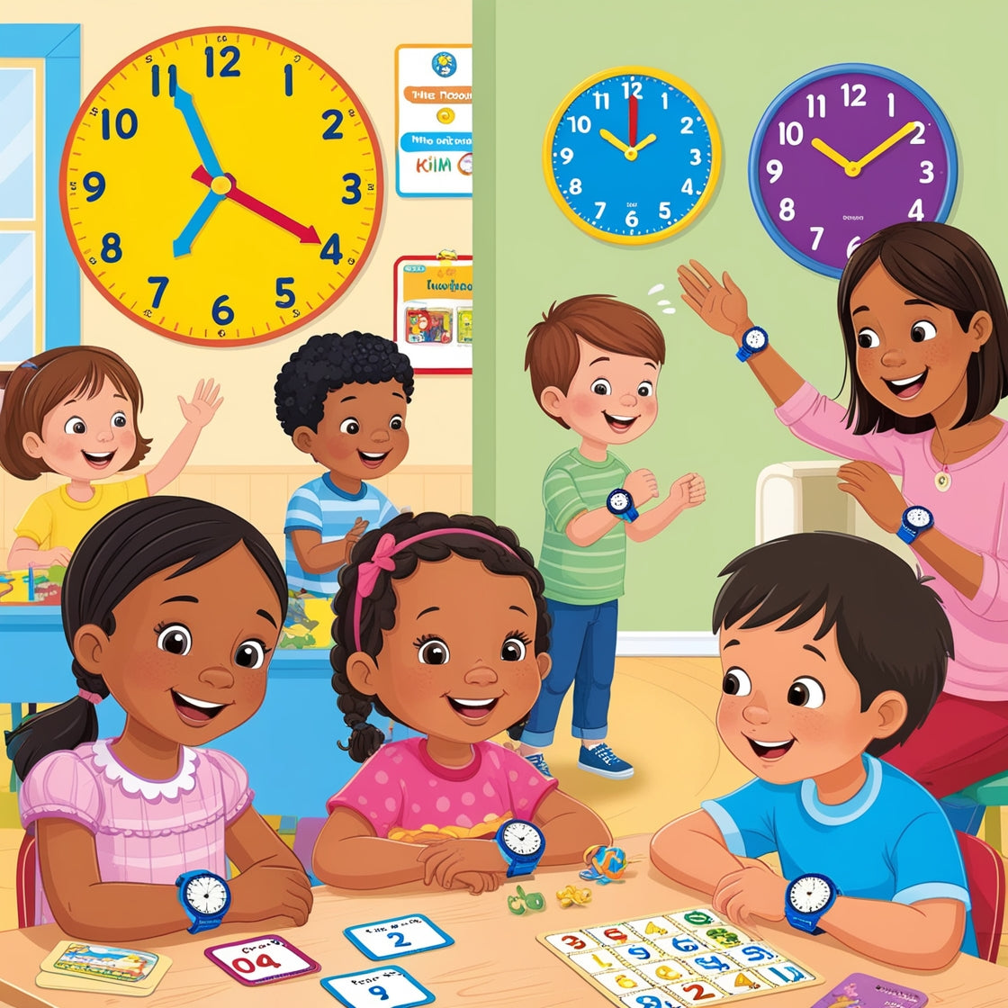 Teaching Children to Use a Clock: Fun Methods That Work – Kiddus