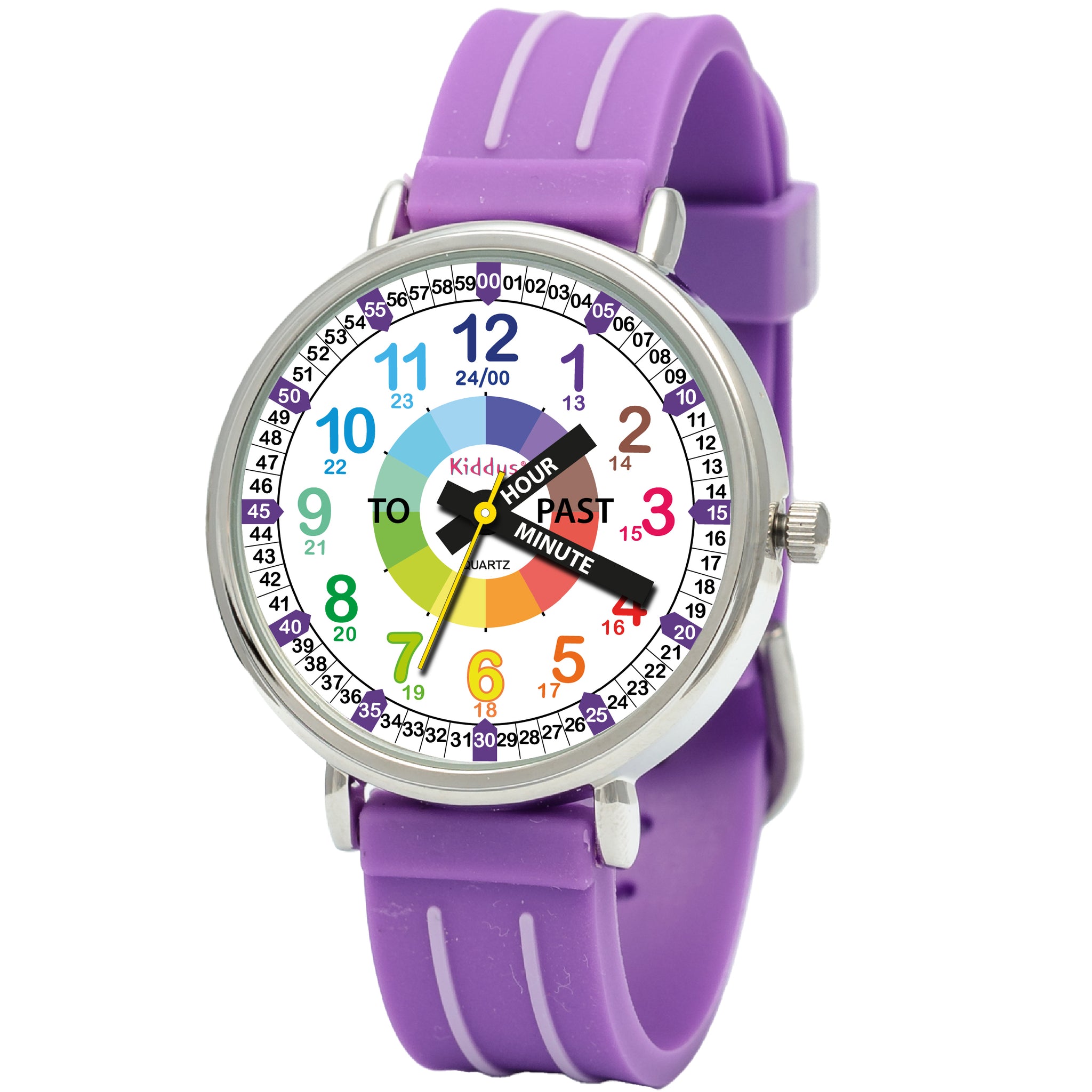 Time Teacher Watches for Kids Learning to Tell Time Kiddus Official