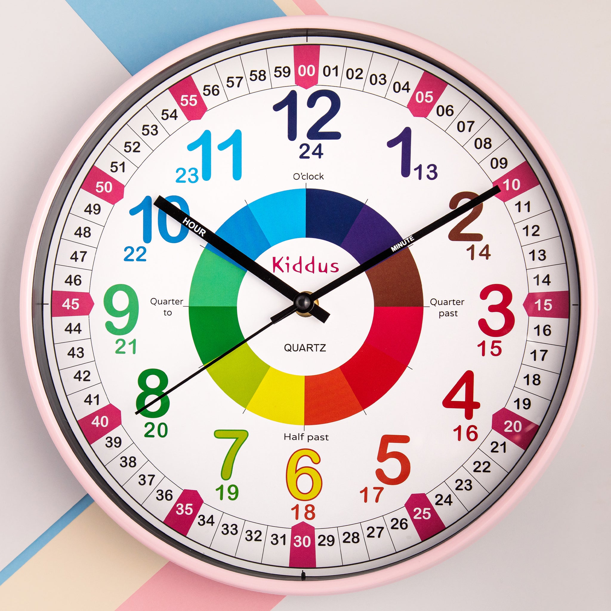 Amazon Reloj Pared Niños Reloj Digital Reloj Analogo Para Niños