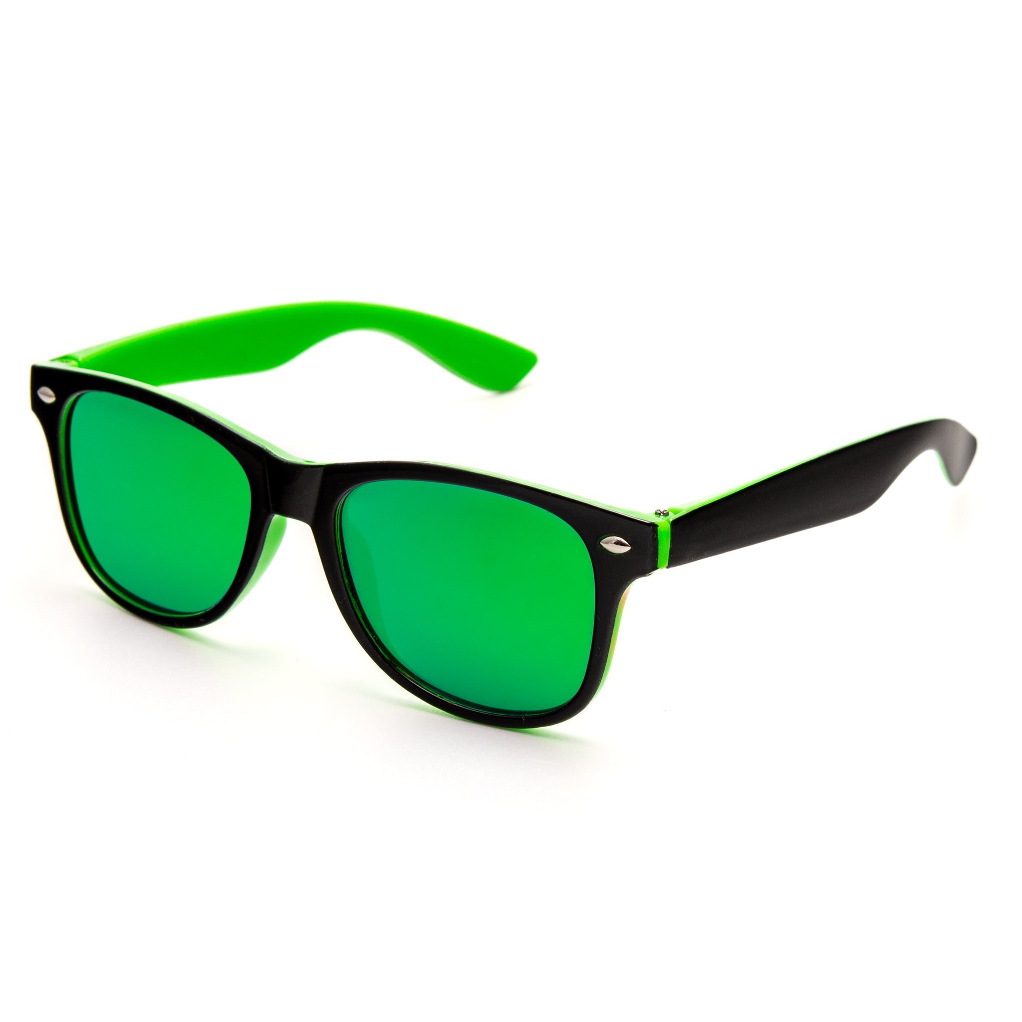 Occhiali Da Sole Per Bambini Wave - Blu Neon, UV400, Categoria 3, Per 1-5 Anni, Con Custodia - Foto 8