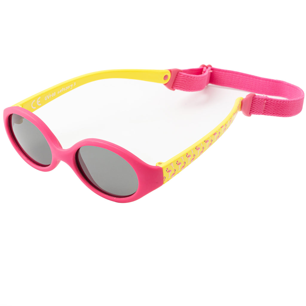 Occhiali Da Sole Kiddus Per Bambini 0-2 Anni - UV400, Montatura Flessibile E Fascia - Foto 10