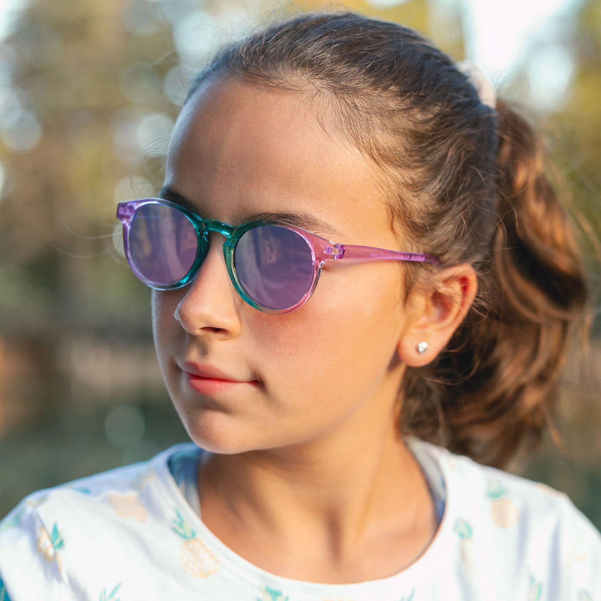 ➤Gafas de sol para niña color rosa a partir de años – Kiddus