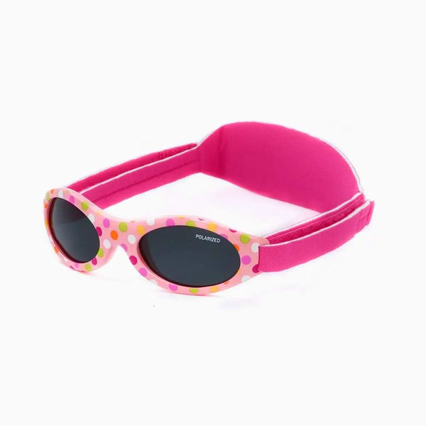 Idol Eyes Baby Sunglasses - Tiny Tots - 0-2 Years (Pink/Flowers